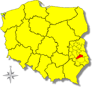 mapa polski